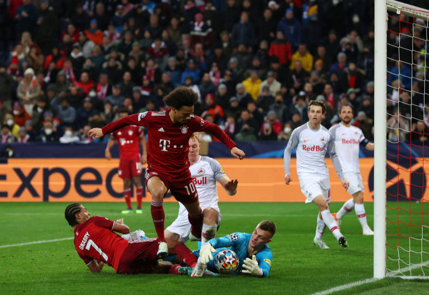 Бавария вырвала ничью в матче с Зальцбургом