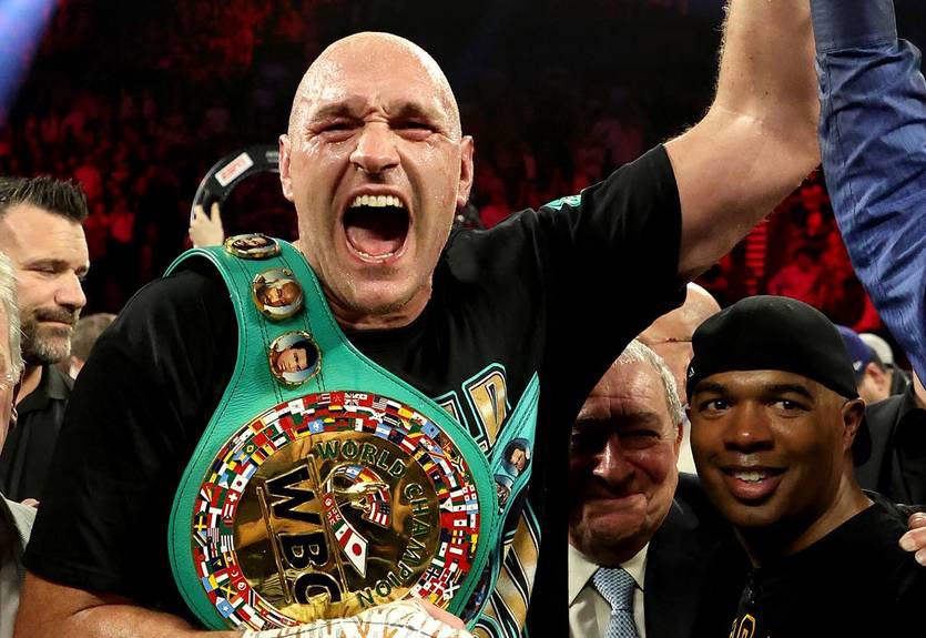 "С годовщиной меня": Фьюри эмоционально вспомнил второй бой с Уайлдером