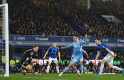 Эвертон – Манчестер Сити 0:1 видео гола и обзор матча чемпионата Англии