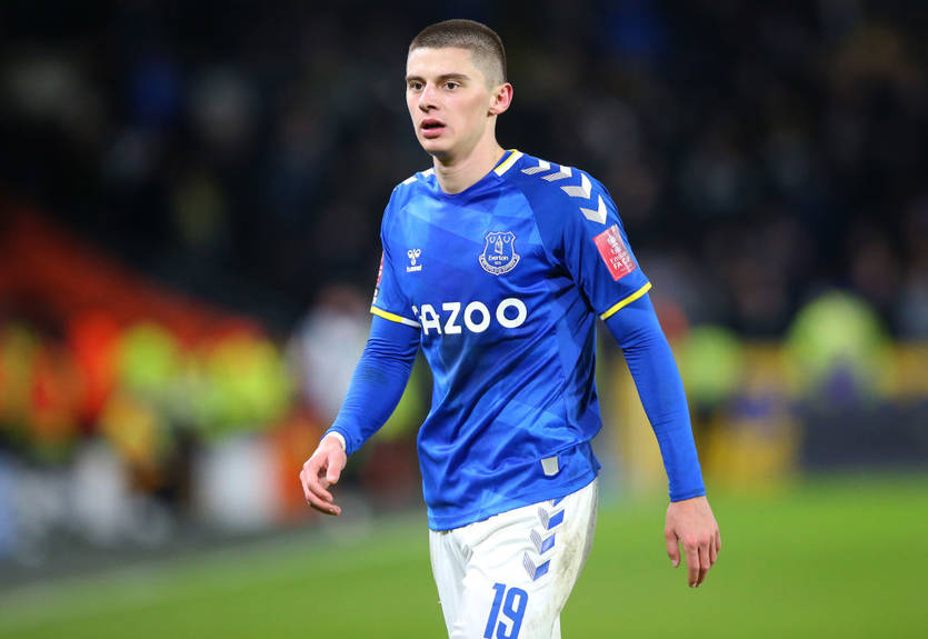 Миколенко - капитан Эвертона на матч Кубка Англии