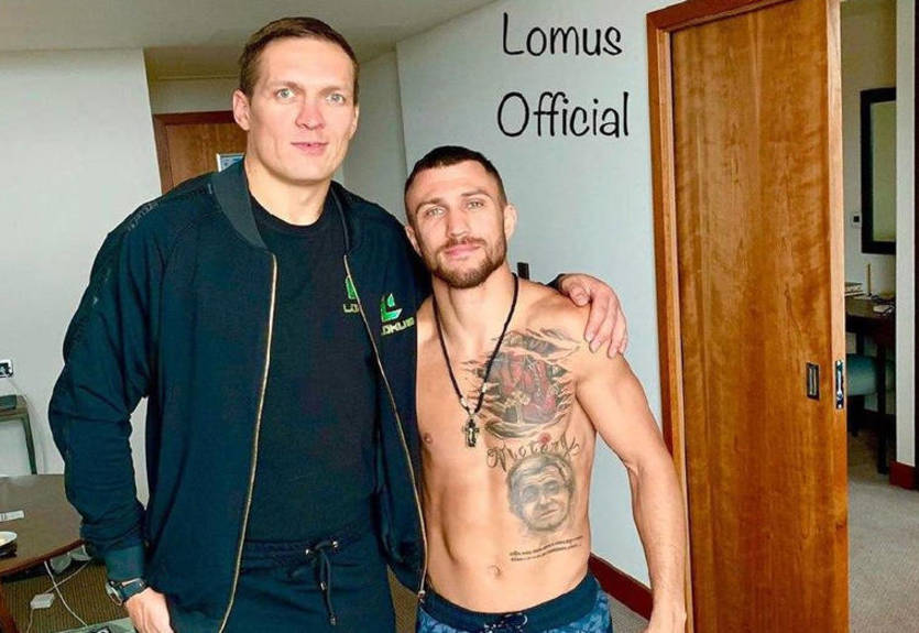 Арум трогательно поддержал Усика и Ломаченко, которые защищают Украину от России