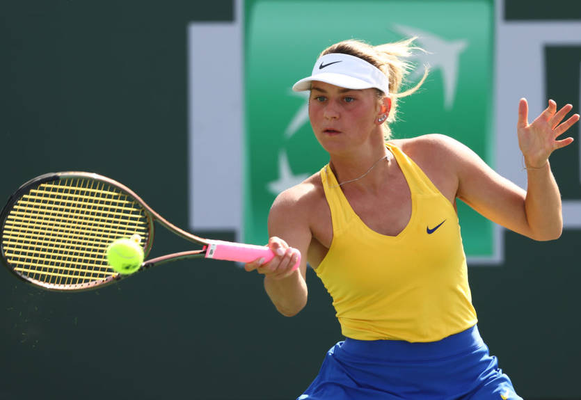 Костюк завершила выступление в Индиан-Уэллсе