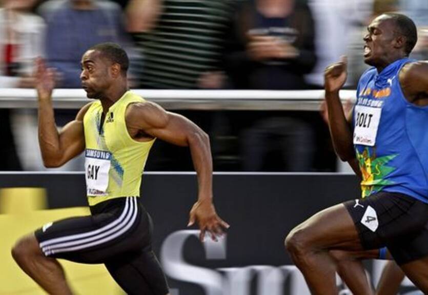 Гэй: "Удивился, когда не увидел Болта спереди"