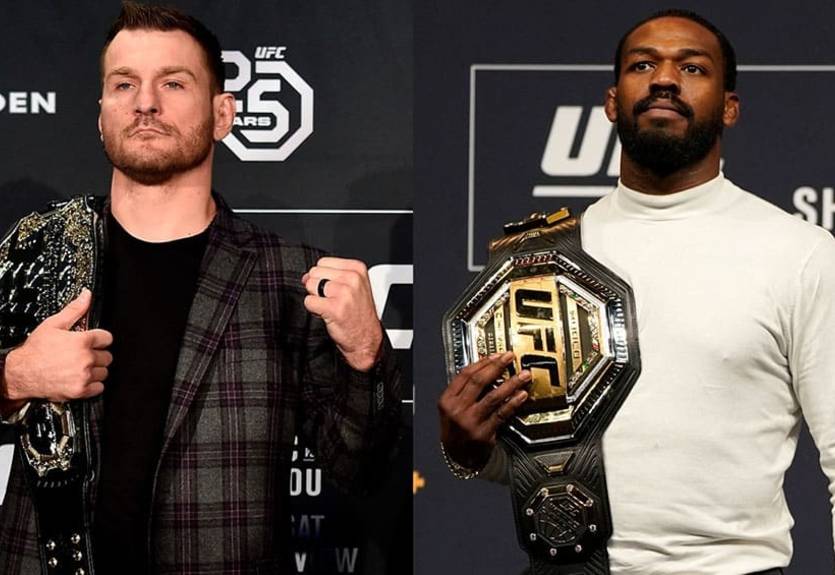 Миочич и Джонс могут разыграть временный титул UFC в тяжелом весе