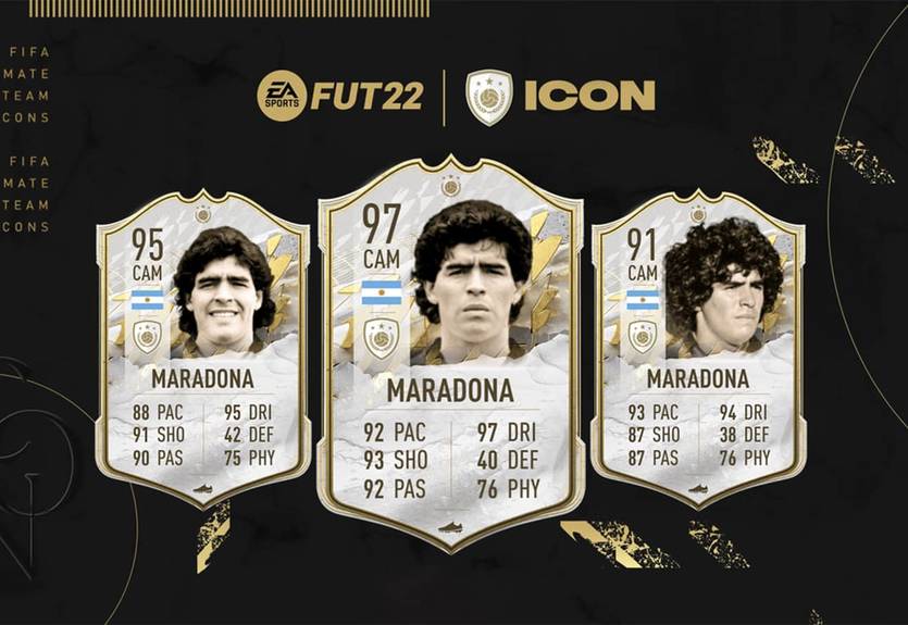 Марадону могут удалить из FIFA 22 Марадону могут удалить из FIFA 22