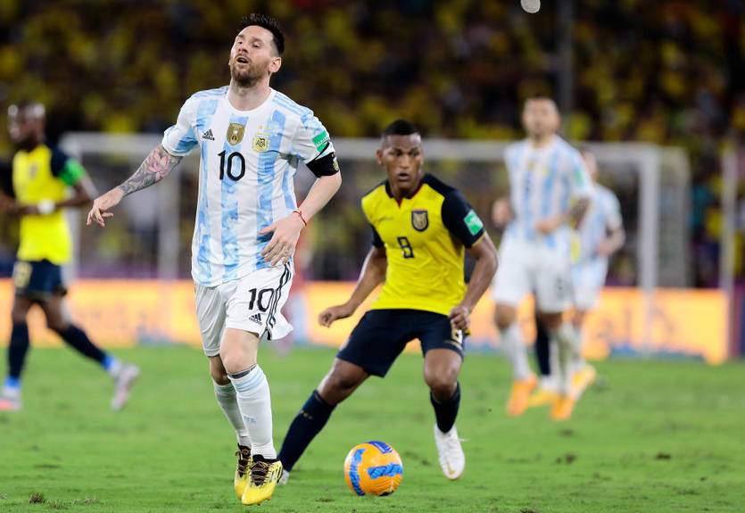 Квалификация ЧМ-2022: Аргентина сыграла вничью с Эквадором, Парагвай проиграл Перу Квалификация ЧМ-2022: Аргентина сыграла вничью с Эквадором, Парагвай проиграл Перу