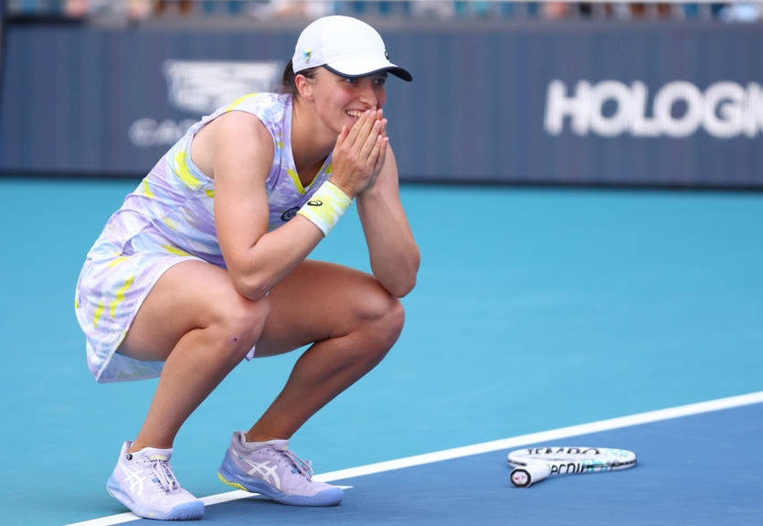 Швентек: Нужно отпраздновать три мои победы подряд, потому что я не знаю, как долго это продлится