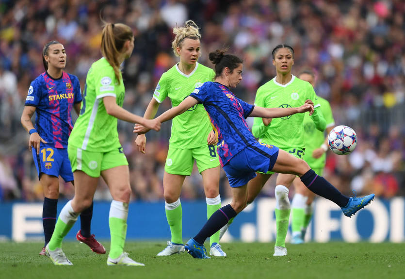Барселона и Вольфсбург установили рекорд посещаемости в истории женского футбола