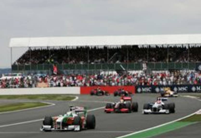 Осадки на Гран-при Великобритании маловероятны