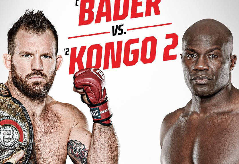 Райан Бейдер - Чейк Конго: видео лучших моментов главного боя Bellator 280