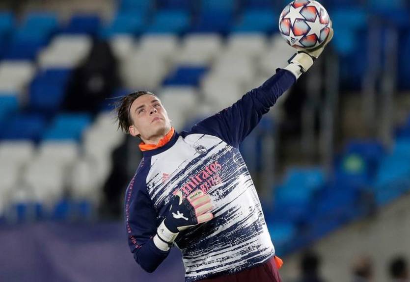 Лунин дебютирует за Реал в чемпионате Испании