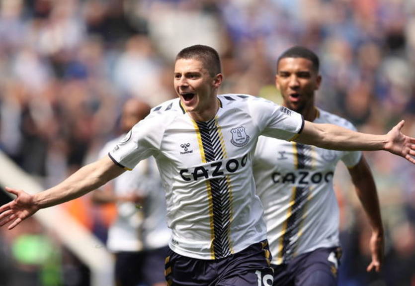 Миколенко поделился эмоциями после первого забитого гола за Эвертон