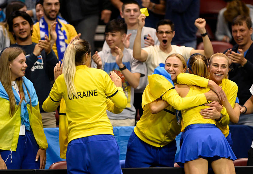 Женскую сборную Украины по теннису номинировали на награду Heart Award