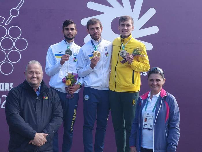 Александр Санькин и Руслан Николаенко взяли золото и серебро / deafsport.org.ua
