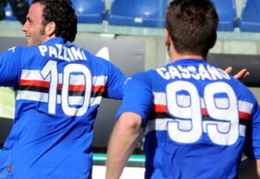 Сампдория: Кассано, Паломбо и Паццини  - не продаются