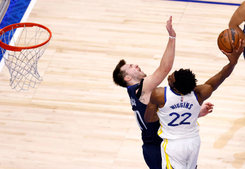 "Это было невероятно": Дончич прокомментировал постер Уиггинса на себе "Это было невероятно": Дончич прокомментировал постер Уиггинса на себе