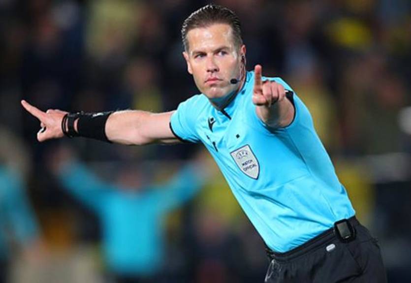 Матч Шотландия - Украина рассудит нидерландская бригада арбитров