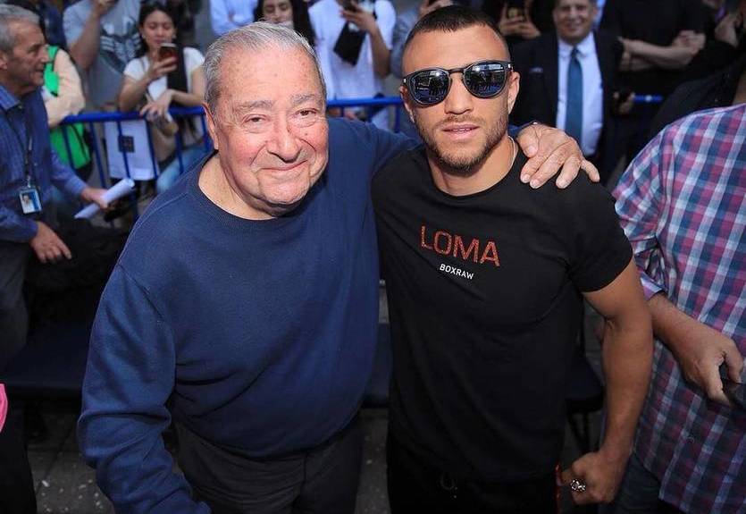 Арум: Я бы хотел, чтобы Ломаченко подрался с Камбососом или Хэйни за чемпионский пояс