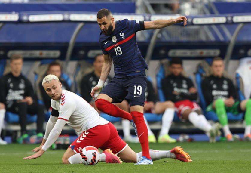 Дания сенсационно обыграла Францию в рамках Лиги наций