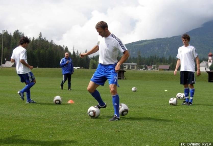 Динамо сыграло двухсторонку