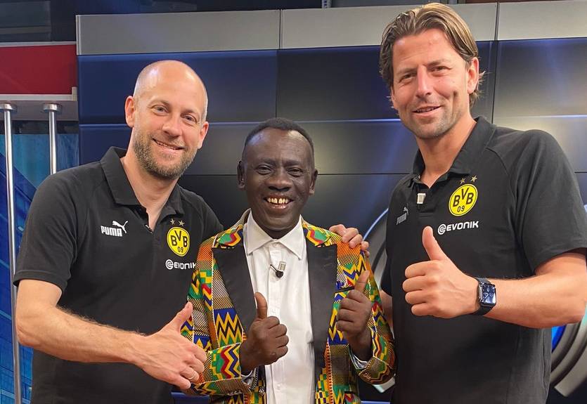 Легенды Боруссии Дортмунд приняли участие в шоу комического диктора