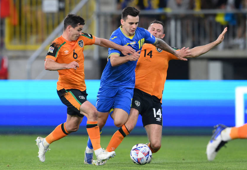 Украина - Ирландия 1:1 Видео голов и обзор матча Лиги наций