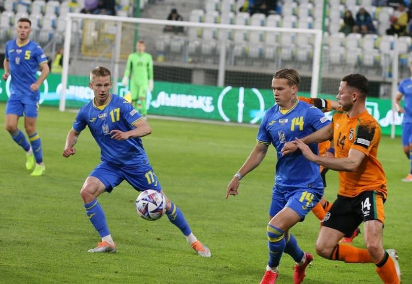 Мудрик - найкращий гравець збірної України у матчі проти Ірландії за версією WhoScored Мудрик - найкращий гравець збірної України у матчі проти Ірландії за версією WhoScored