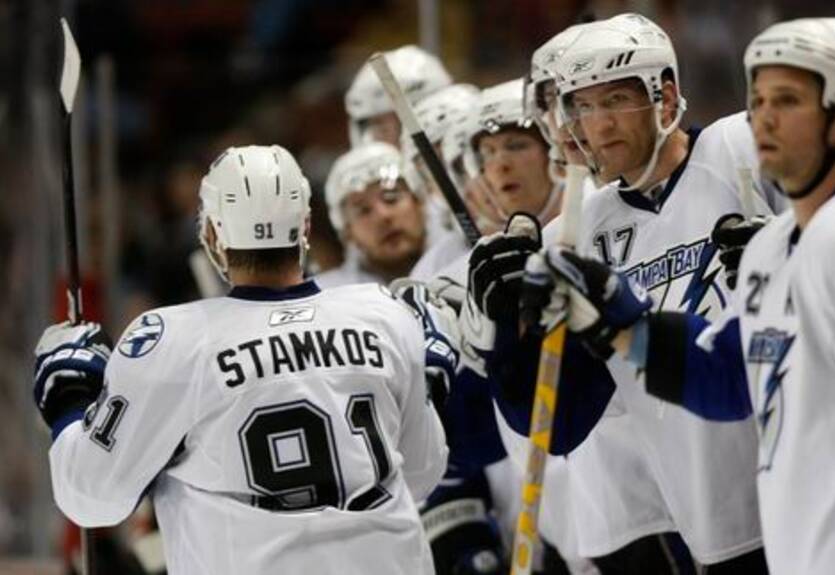 НХЛ. Хоккей и Молнии на пляже