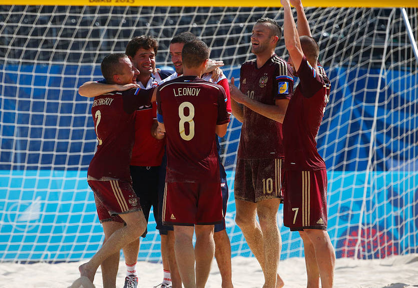 Росія та Білорусь відсторонені від Євроліги з пляжного футболу