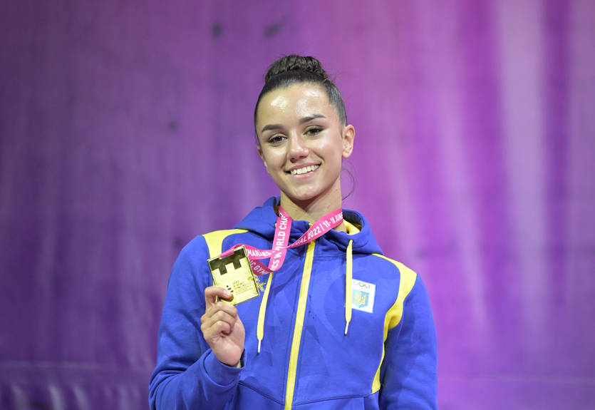 Україна вперше в історії здобула золото на чемпіонаті світу з аеробіки