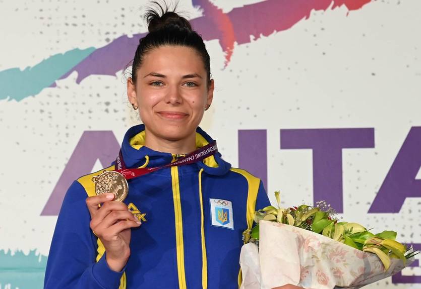 Українська шпажистка Харькова стала чемпіонкою Європи з фехтування