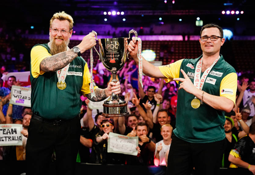 Австралія обіграла Уельс і виграла командний ЧС з дартсу