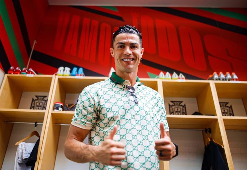 Роналду похвалився фізичною формою, опублікувавши фото зі спортзалу