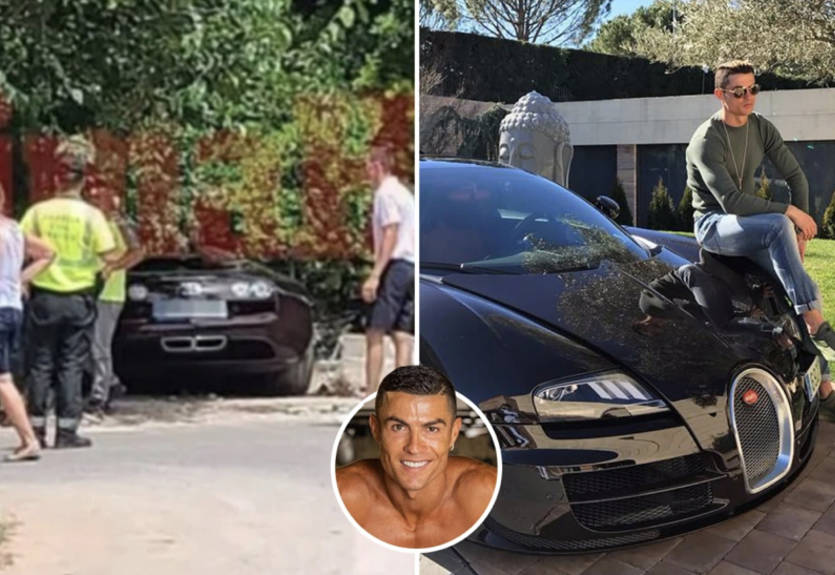 Суперкар Роналду попал в аварию на Мальорке