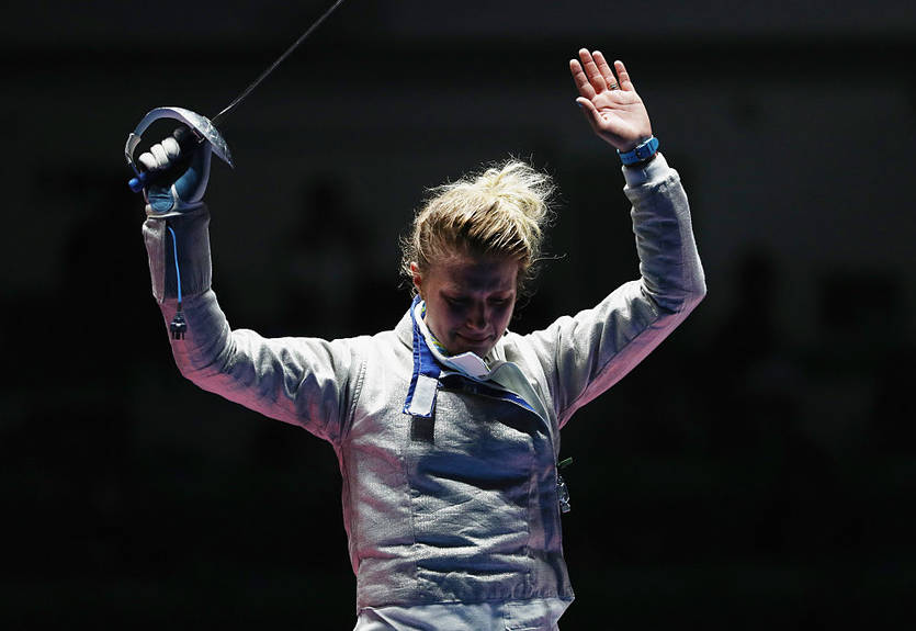 Харлан проиграла в 1/4 финала чемпионата Европы по фехтованию