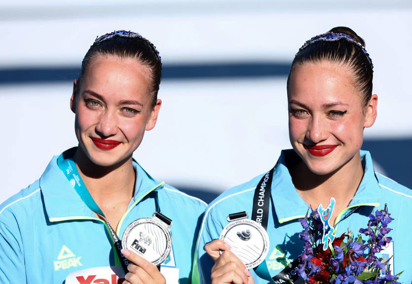 Сестри Алексіїви здобули срібні медалі чемпіонату світу з водних видів спорту