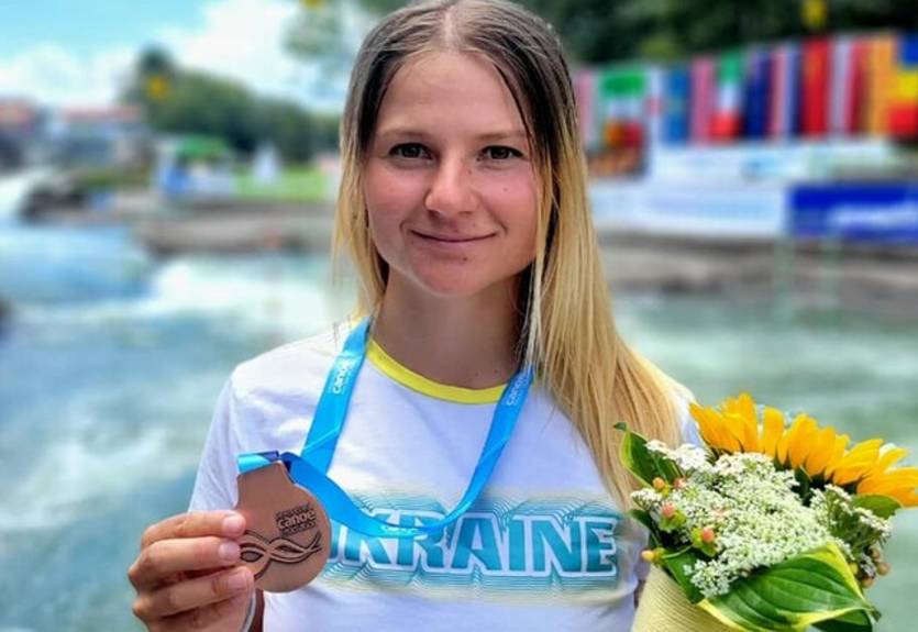 Ус добыла бронзу на этапе кубка мира по гребному слалому