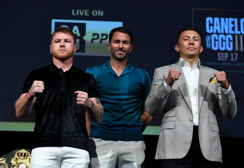 Тренер Джошуа сделал прогноз на трилогию Канело - Головкин