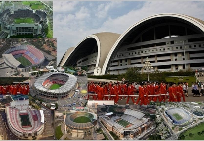 Самые большие стадионы