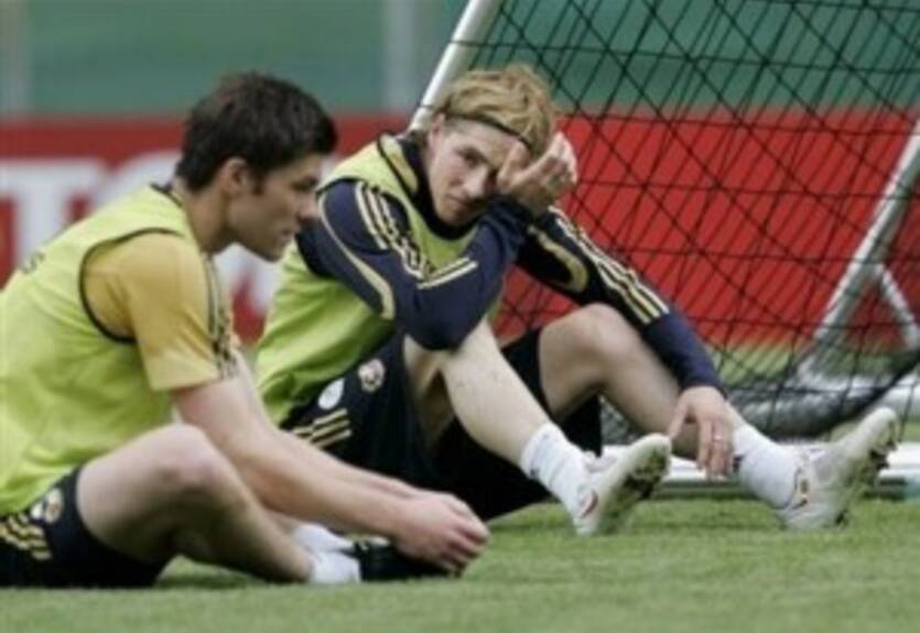 Торрес принял участие в тренировке сборной