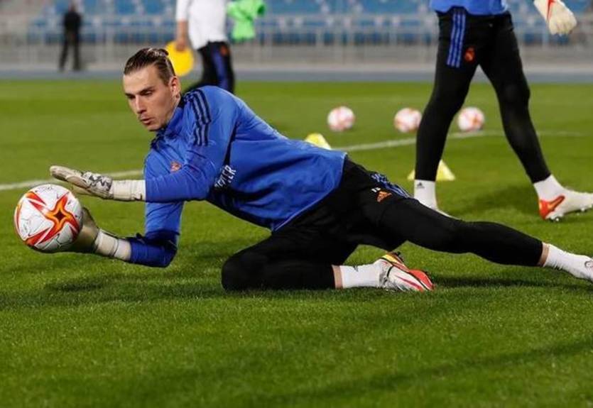 Лунин приступил к тренировкам с Реалом (09.07.22)