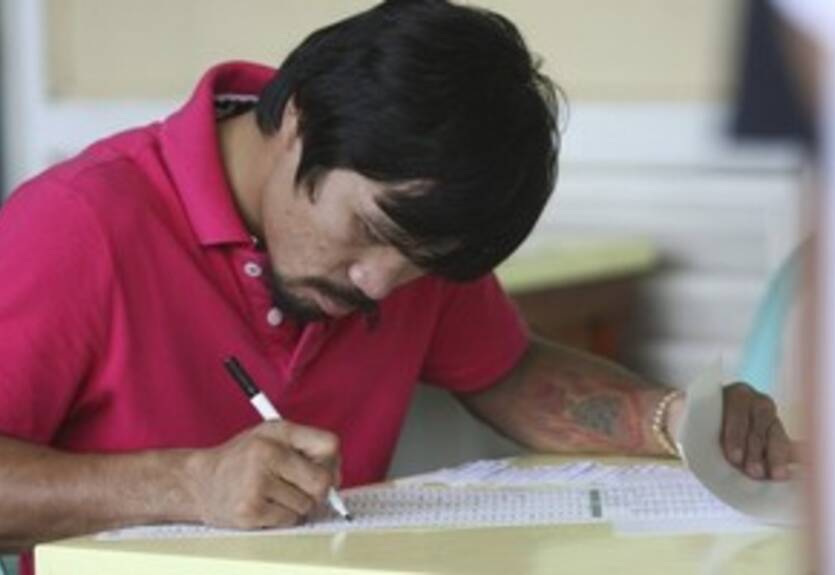 Паккьяо побеждает на выборах