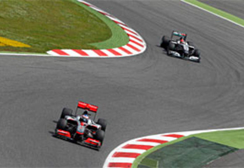 Баттон критикует маневр Шумахера