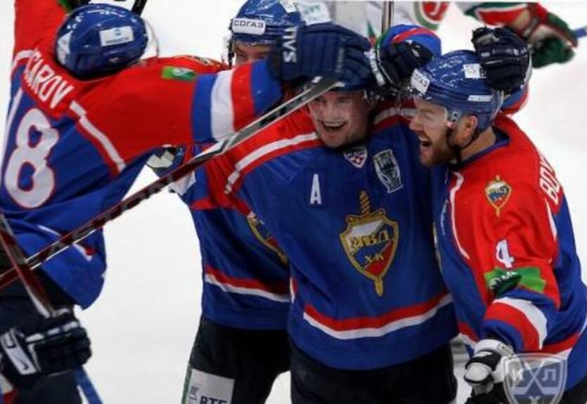 КХЛ. Стоять - милиция! ХК МВД повел в серии