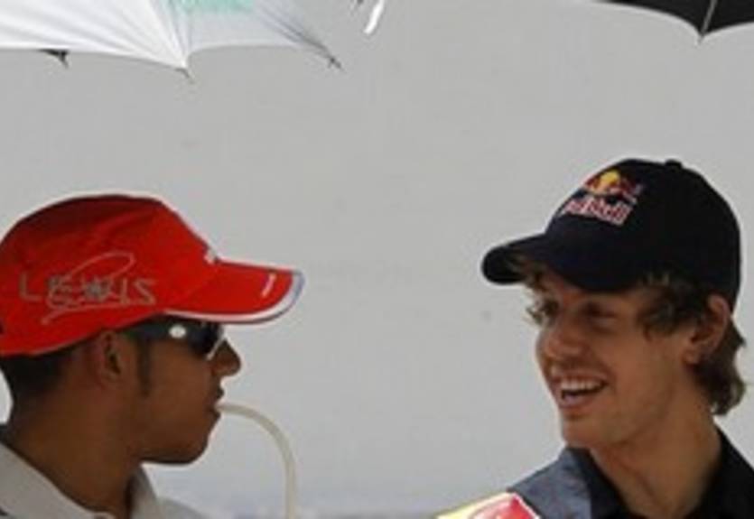 Феттель и Хэмилтон отделались легким испугом