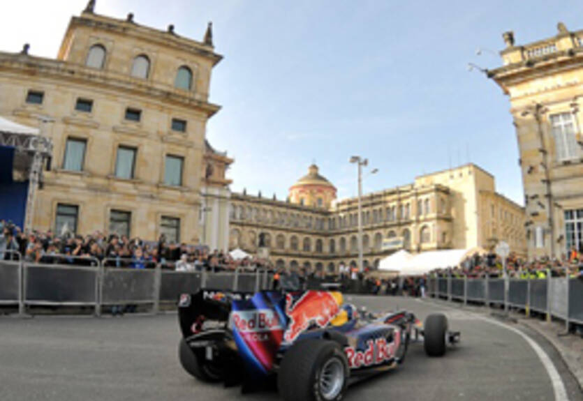 Култхард и Ред Булл оторвались в Колумбии. ВИДЕО