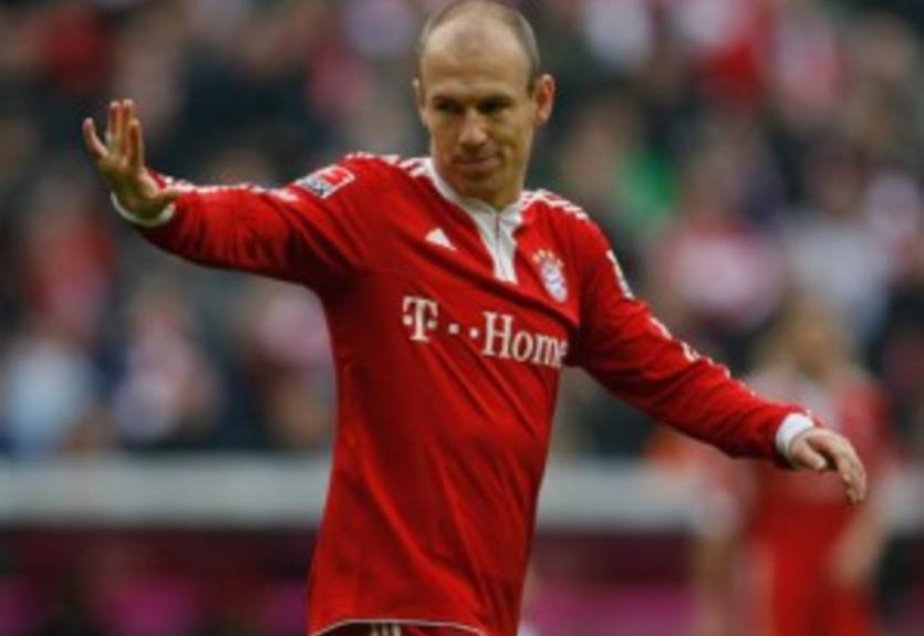 Роббен вряд ли сыграет против МЮ