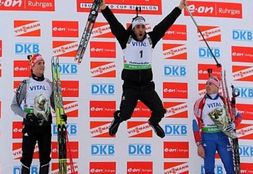 Мартин Фуркад - лучший в мужском преследовании