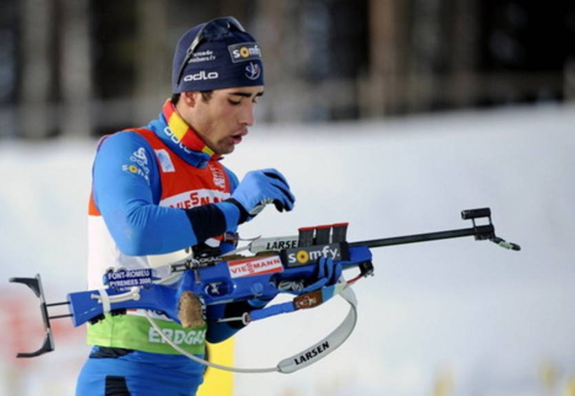 Биатлон. Мужской спринт выиграл Мартин Фуркад