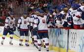 Хоккей. Словакия легко разбирается с Латвией